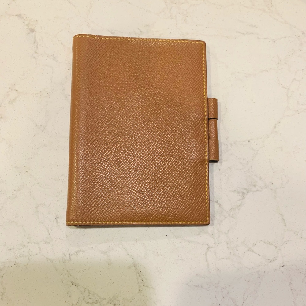 Herms Globe-Trotter Mini Agenda Cover